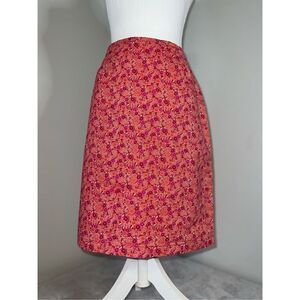 Women’s Vintage Cotton Floral Skirt 16